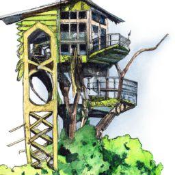 Ağaç Evler Ve Doğal İnşaatlar