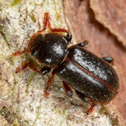 Sigmoid fungus beetle