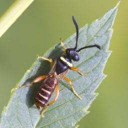 curled rose sawfly