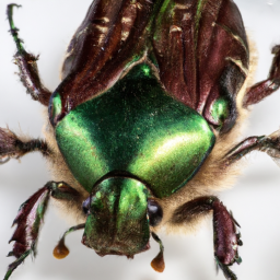 green June beetle