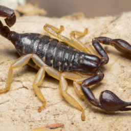 lesser brown scorpion