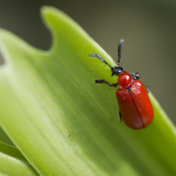 lily leaf beetle
