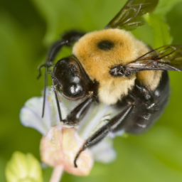 northern amber bumble bee