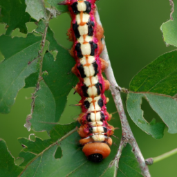 pinkstriped oakworm