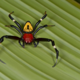 red-legged banana spider