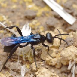 redtailed spider wasp