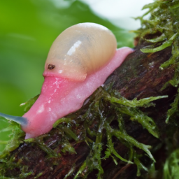 rosy predator snail