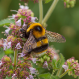 rusty patched bumble bee