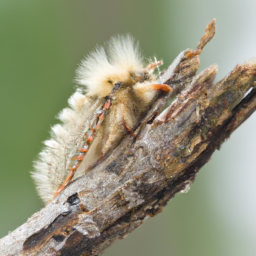 rusty tussock moth