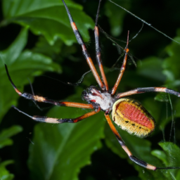 spotted-legged banana spider