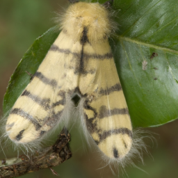 spotted tussock moth