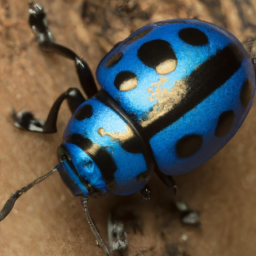steelblue lady beetle