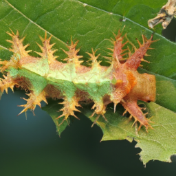 stinging rose caterpillar