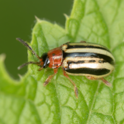 striped flea beetle