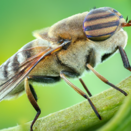striped horse fly