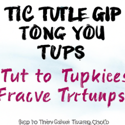 Örgütlü Olmayanlar İçin Öneriler