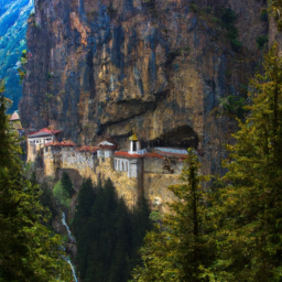 Sumela Manastırı: Karadeniz'in yeşil doğası arasında yer alan Sumela Manastırı